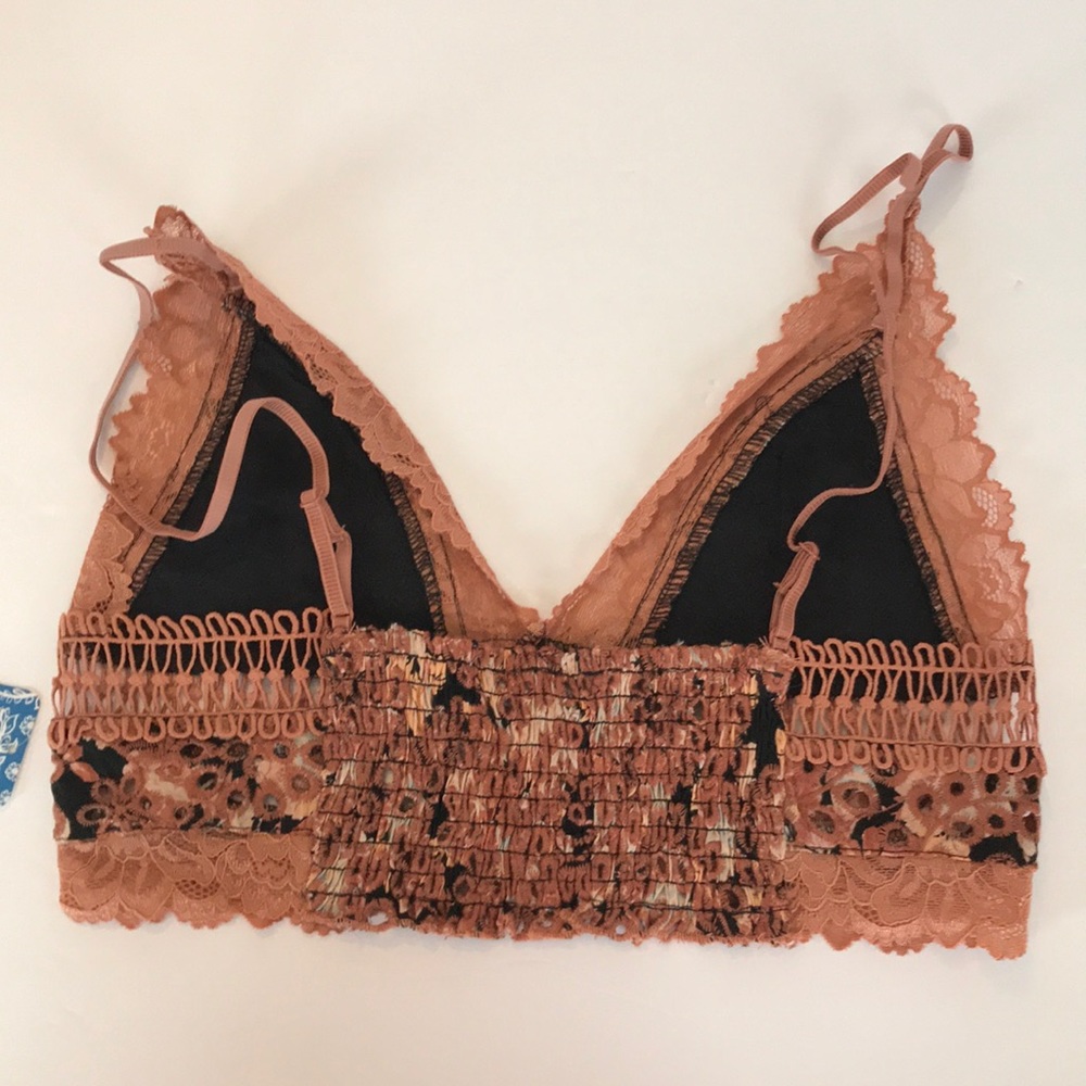 Free People Emma Soft Bra Black Combo NWT - Picture 7 of 13